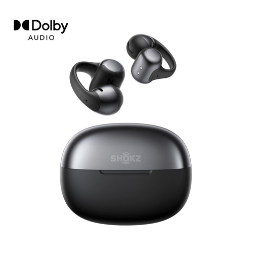 Shokz OpenDots ONE Open-Ear True Wireless Earbuds Black - Black
