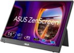 ASUS - ZenScreen 16" FHD+ IPS Portable Monitor with Ergo Kickstand (Mini-HDMI USB-C) - Black