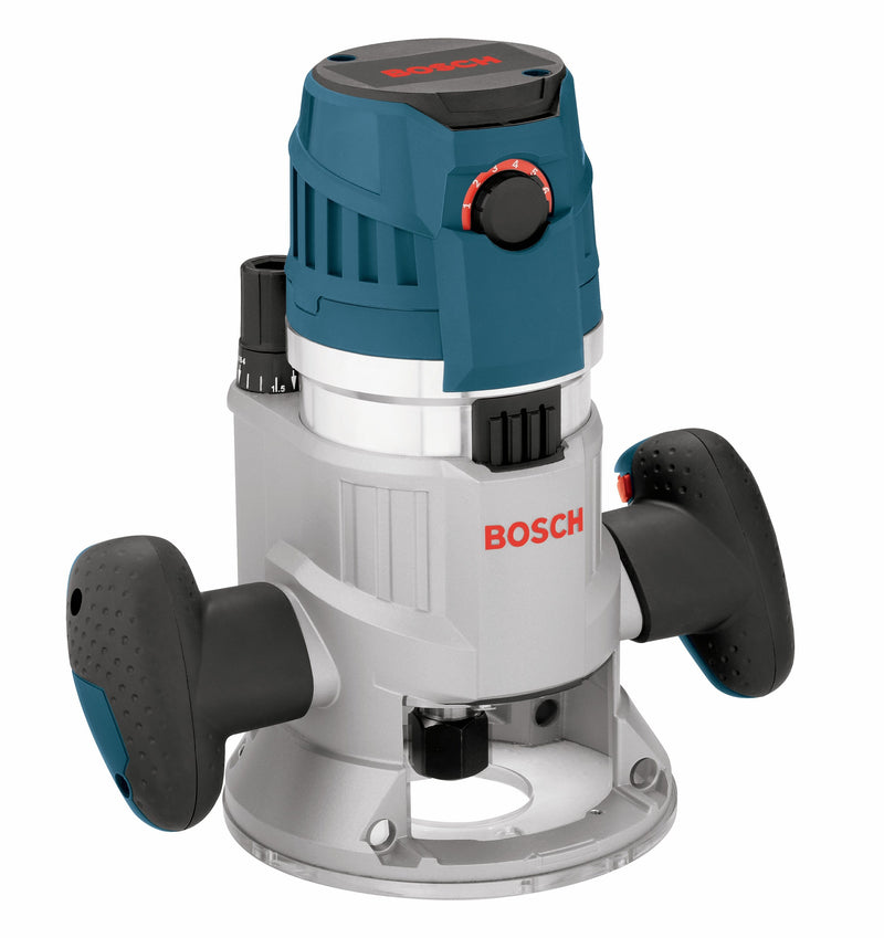 Bosch 1/4-in and 1/2-in 15 -Amp 2.29 -HP Variable Speed Fixed Router