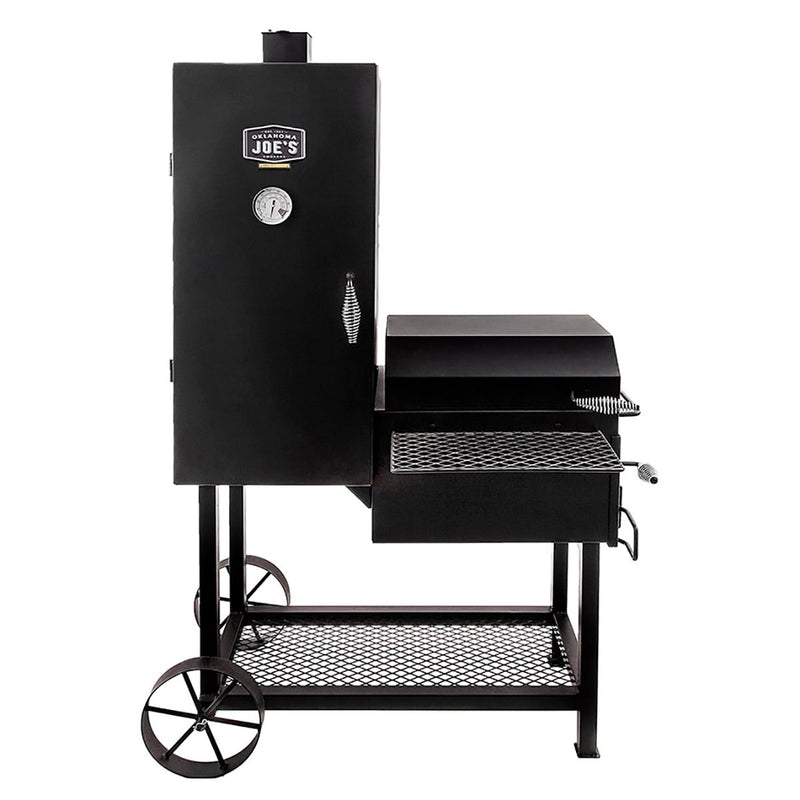 Oklahoma Joe's Bandera 744-Sq. in Black Vertical Charcoal Smoker