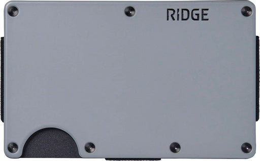The Ridge Wallet - Aluminum Cash Strap - Slate