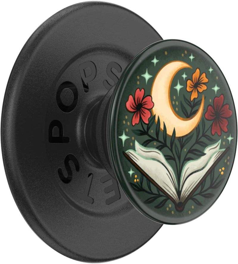 PopSockets - MagSafe PopGrip Universal Magnetic Grip  Stand with Adapter Ring for Cell Phones - One More Chapter Gloss