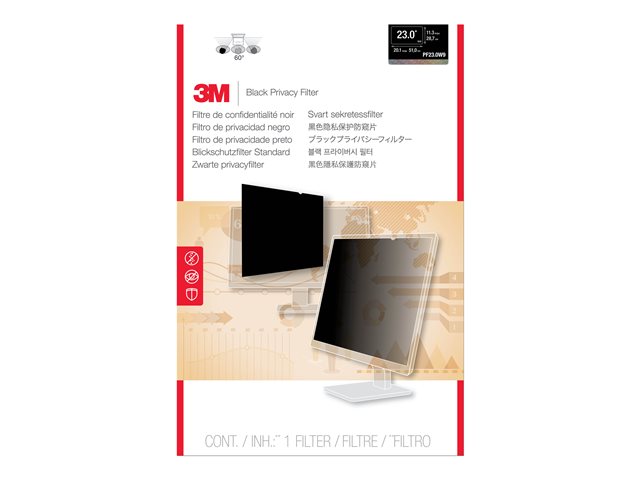 3M Privacy Filter display privacy filter - 23"