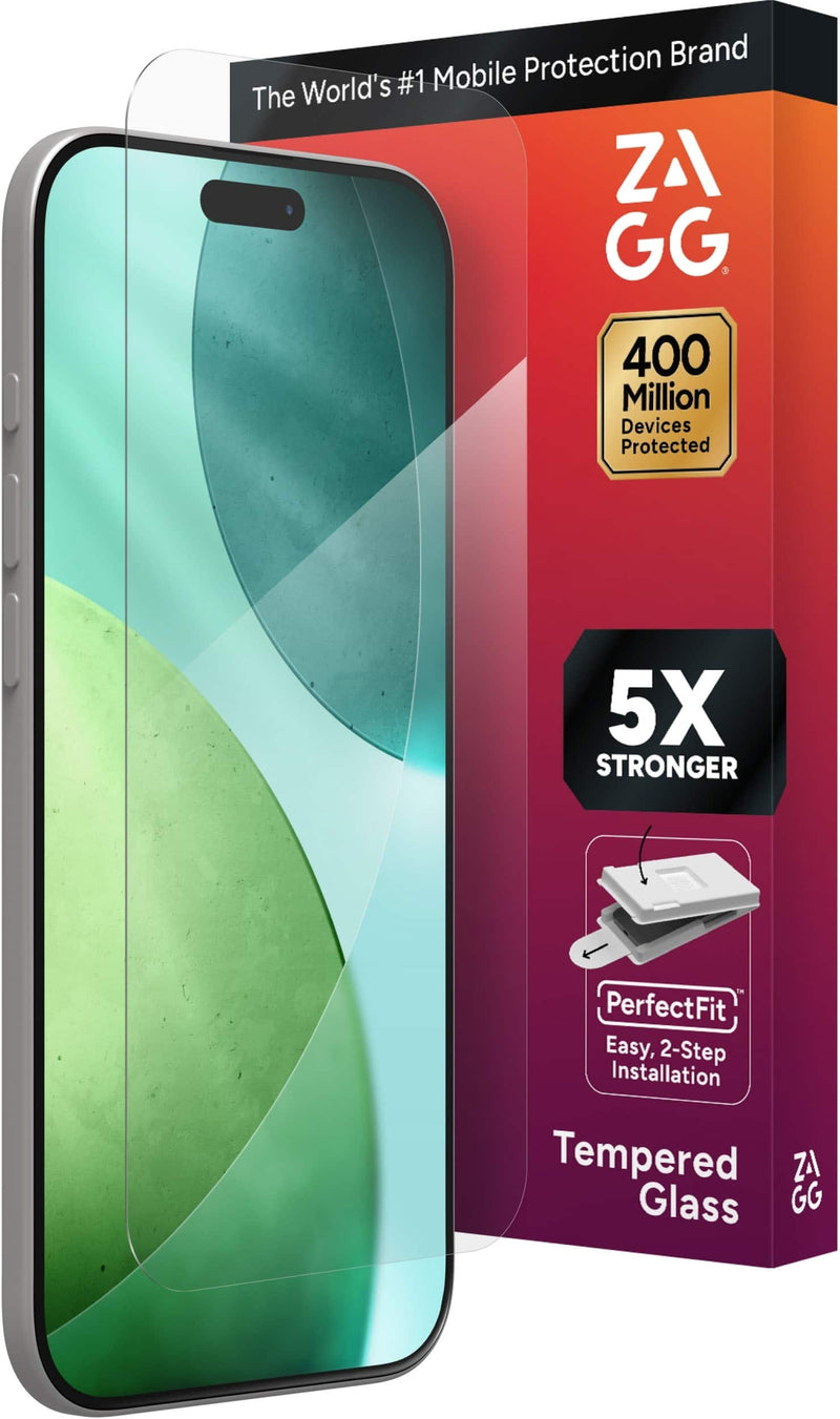 ZAGG - Glass Elite Screen Protector for Apple iPhone Air - Clear