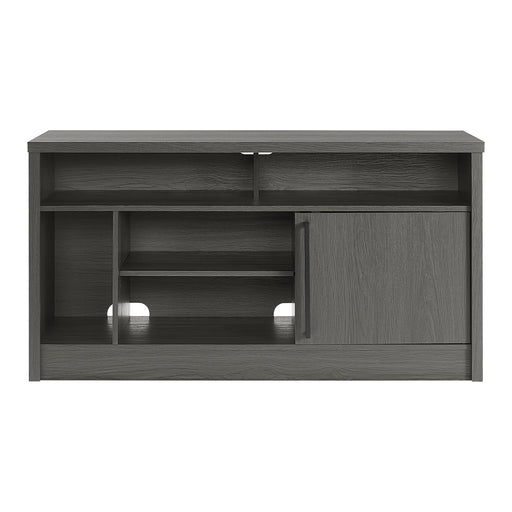 Insignia - TV Stand for Most TVs Up to 55 with Gaming Nook - Dark Gray