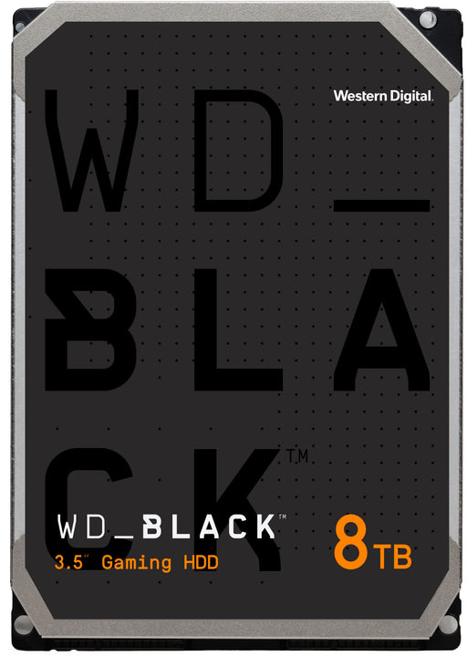WD Black WD8002FZBX - hard drive - 8 TB - gaming - SATA 6Gb/s
