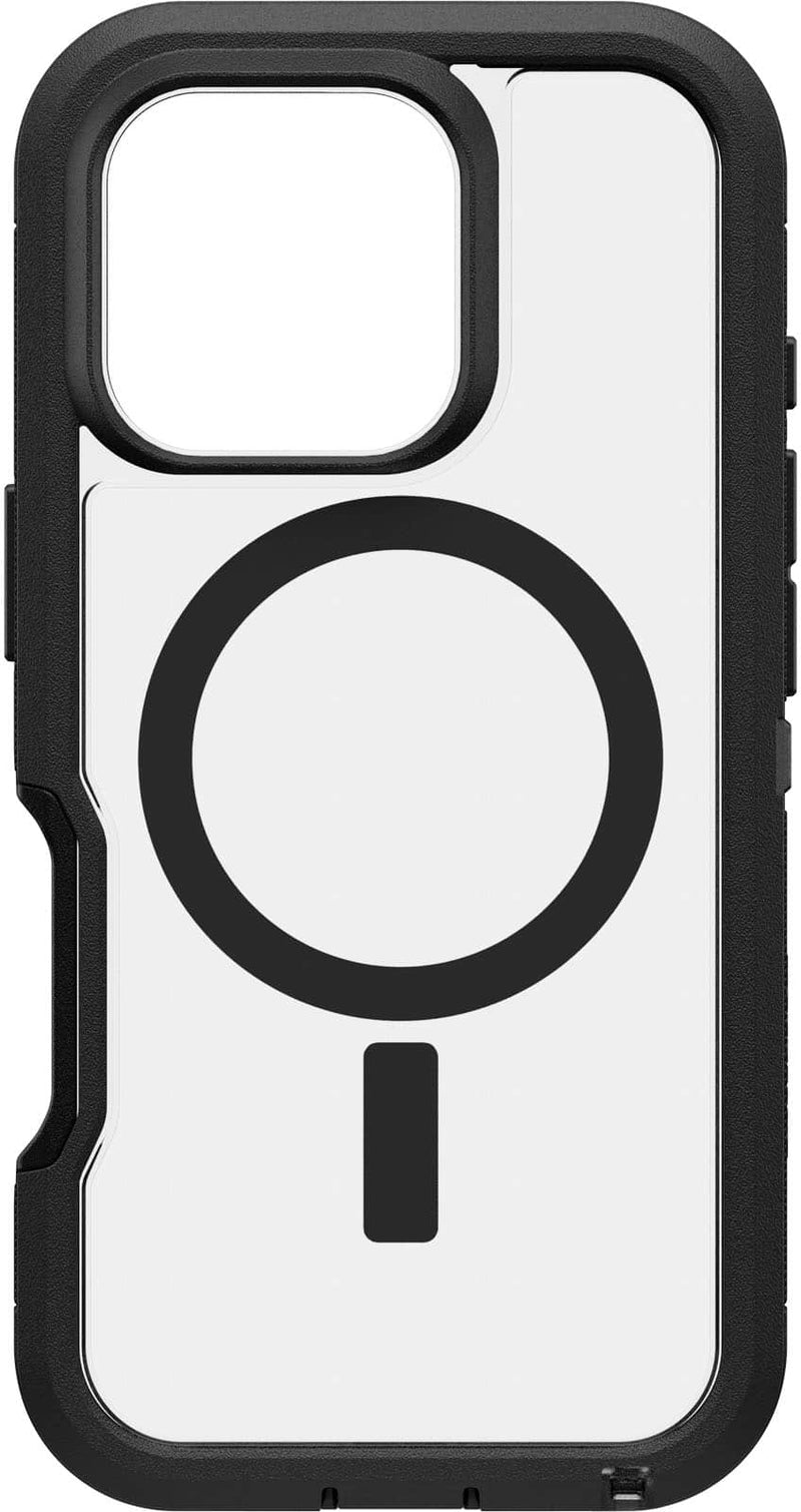 OtterBox - Defender Series Pro XT Hard Shell for MagSafe for Apple iPhone 16 Pro - Black