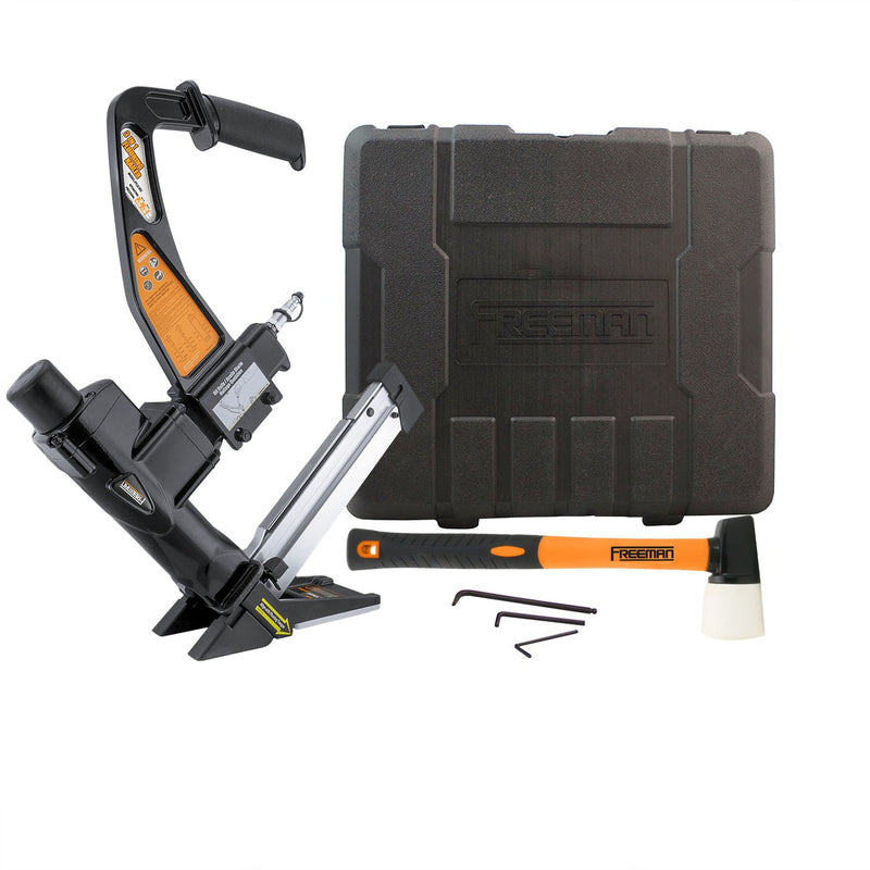 FREEMAN Freeman 3-in-1 Flooring Nailer / Stapler 2-in Pneumatic Flooring Nailer