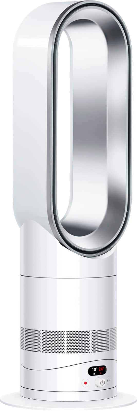 Dyson - Hot+Cool HF1 Rapid React All Season Heater Fan - White/Silver