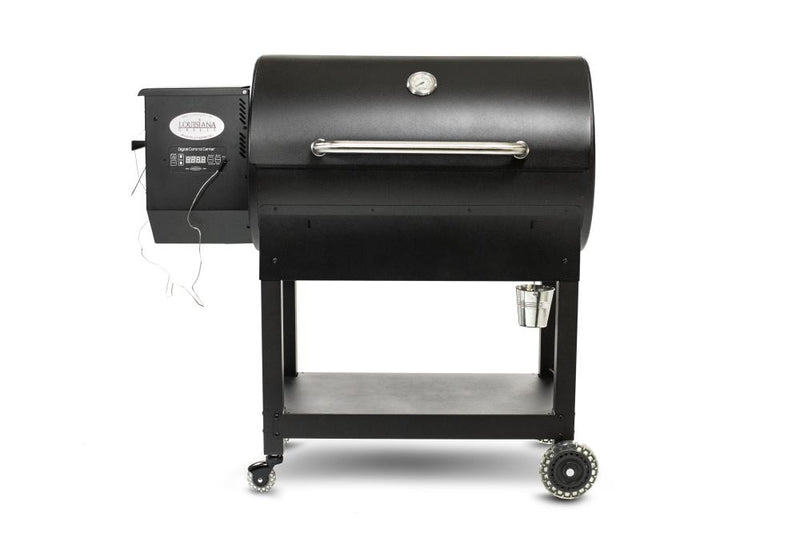 Louisiana Grills Wood Pellet 634-Sq. in Black Pellet Grill