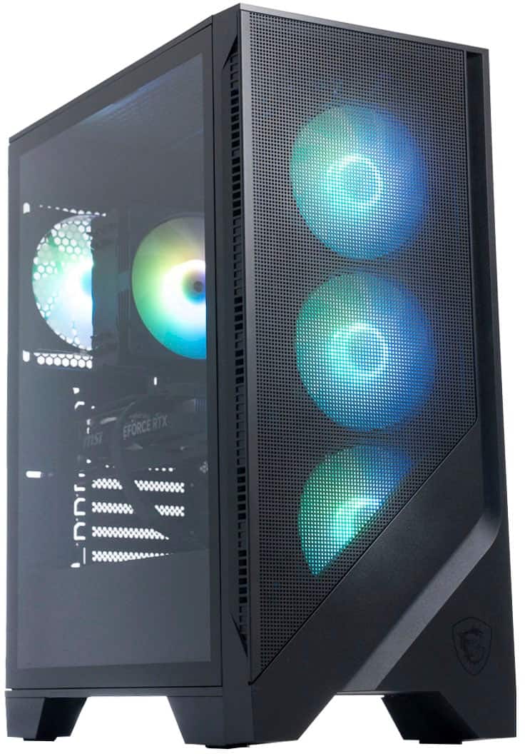 MSI - Codex Z2 Gaming Desktop - R7-8700F - 32GB Memory - NVIDIA GeForce RTX 5070 - 2TB SSD - Black