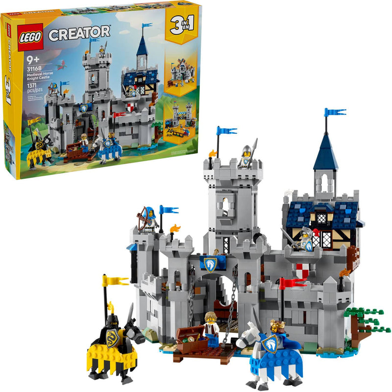 LEGO - Creator 3 in 1 Medieval Horse Knight Castle 31168