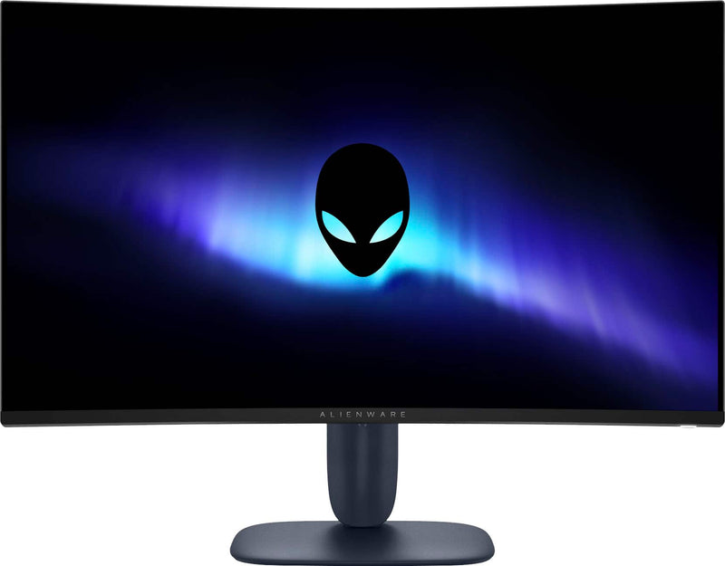 Alienware - AW3225DM 32" VA LED Curved QHD 180Hz 1ms FreeSync Gaming Monitor with HDR (HDMI DisplayPort) - Interstellar Indigo