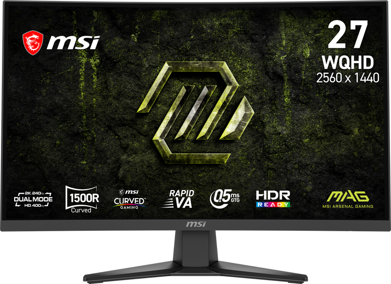 MSI MAG 275CQDF X24 - LED monitor - curved - 27" - HDR