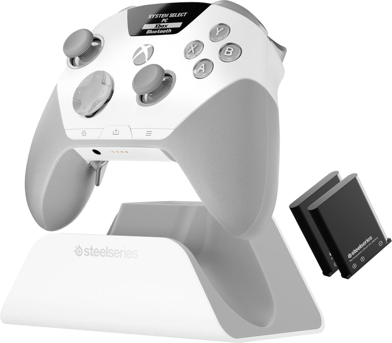 SteelSeries - Aeon Pro Wireless Gaming Controller for Windows XBOX One XBOX X/S and SteamOS - White