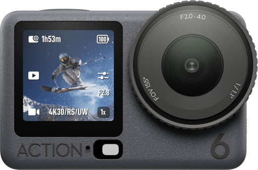 DJI - Osmo Action 6 Adventure Camera Combo - Black