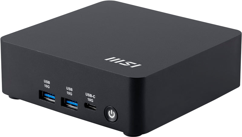 MSI - Cubi NUC AI 1UMG Mini Desktop - Intel Core Ultra 5-125H 2023 - 16GB Memory - Intel Arc Graphics - 1TB Storage - Black