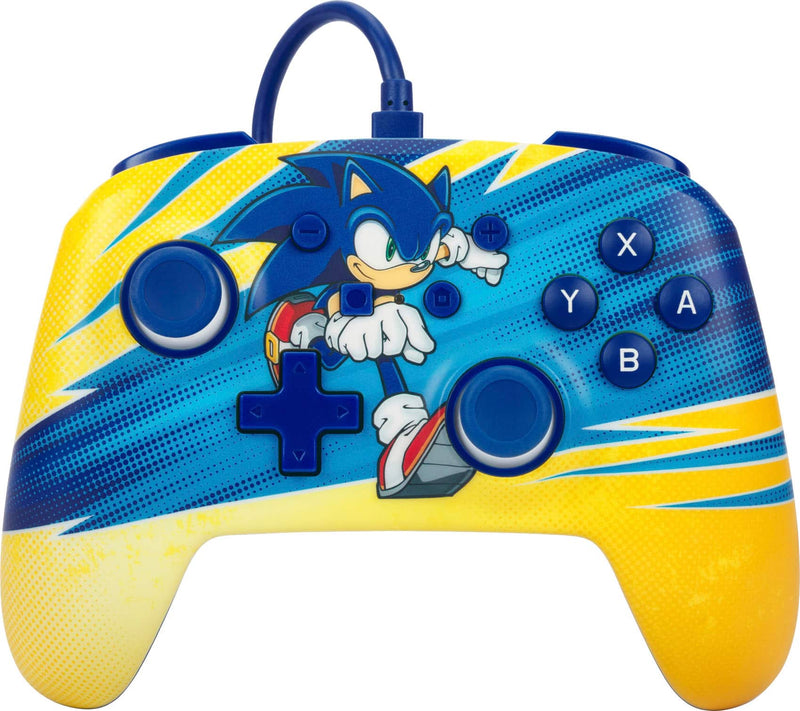 PowerA - Enhanced Wired Controller for Nintendo Switch - Sonic Boost