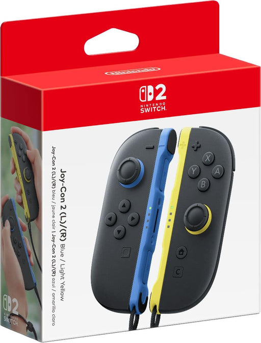 Nintendo - Joy-Con 2 (L)/(R) Blue / Light Yellow - Black