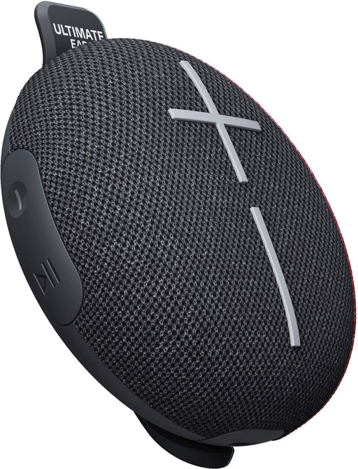 Ultimate Ears - MINIROLL Ultra-Portable Waterproof Bluetooth Speaker with 131 ft Range - Gentle Black