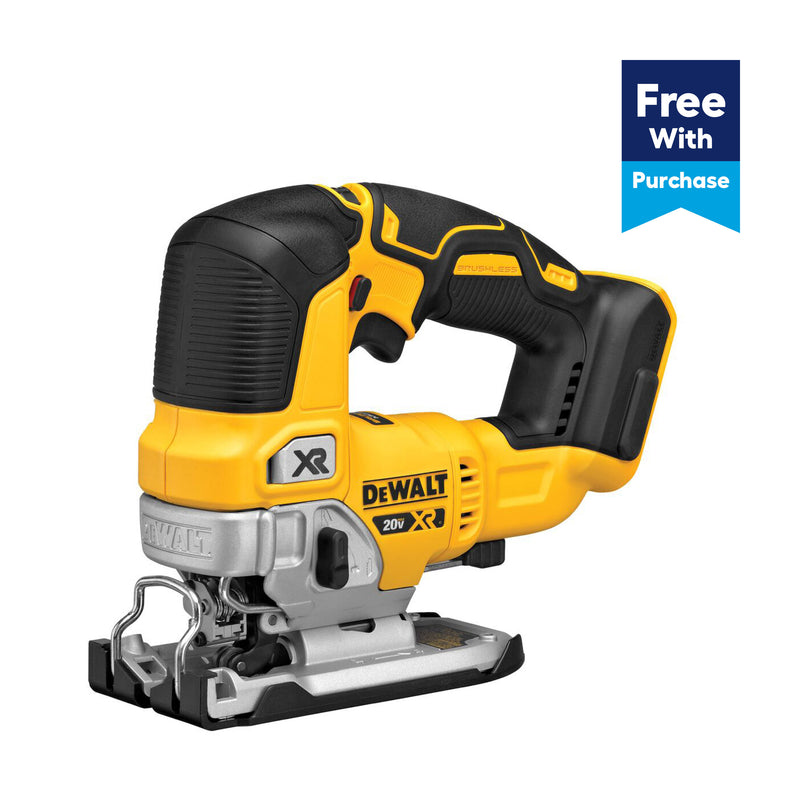 DEWALT XR 20-volt max Brushless Variable Speed Keyless Cordless Jigsaw (Battery Not Included and Charger Not Included)