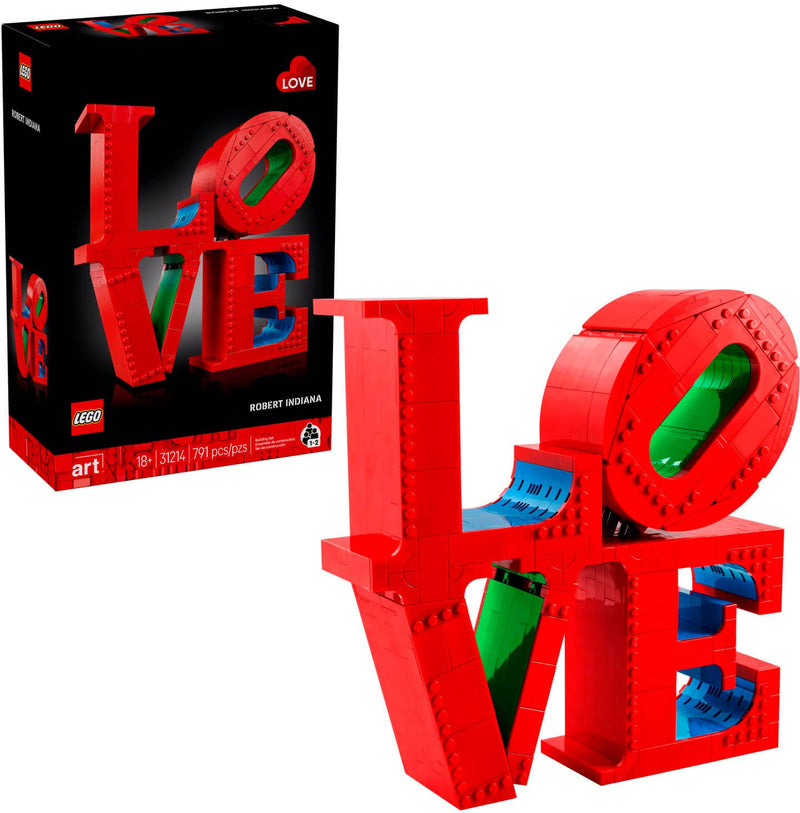LEGO - Art LOVE Collectible Building Set Home Dcor and Couples Gift Idea 31214