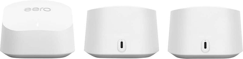 eero - 6+ mesh wifi system 3 pk - White