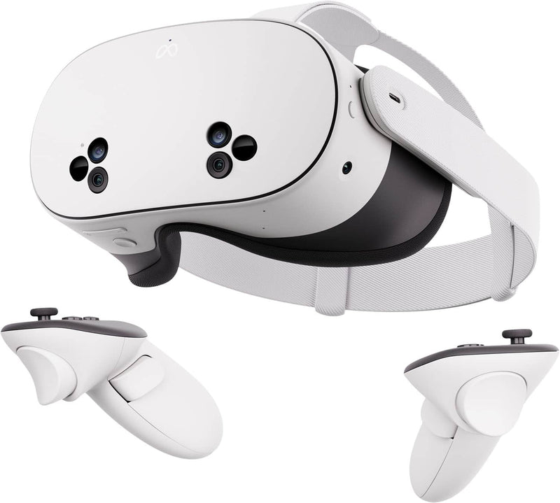 Meta - Quest 3S 256GB  VR Without Wires — Thirty-Three Percent More Memory — 2X Graphical Processing - White