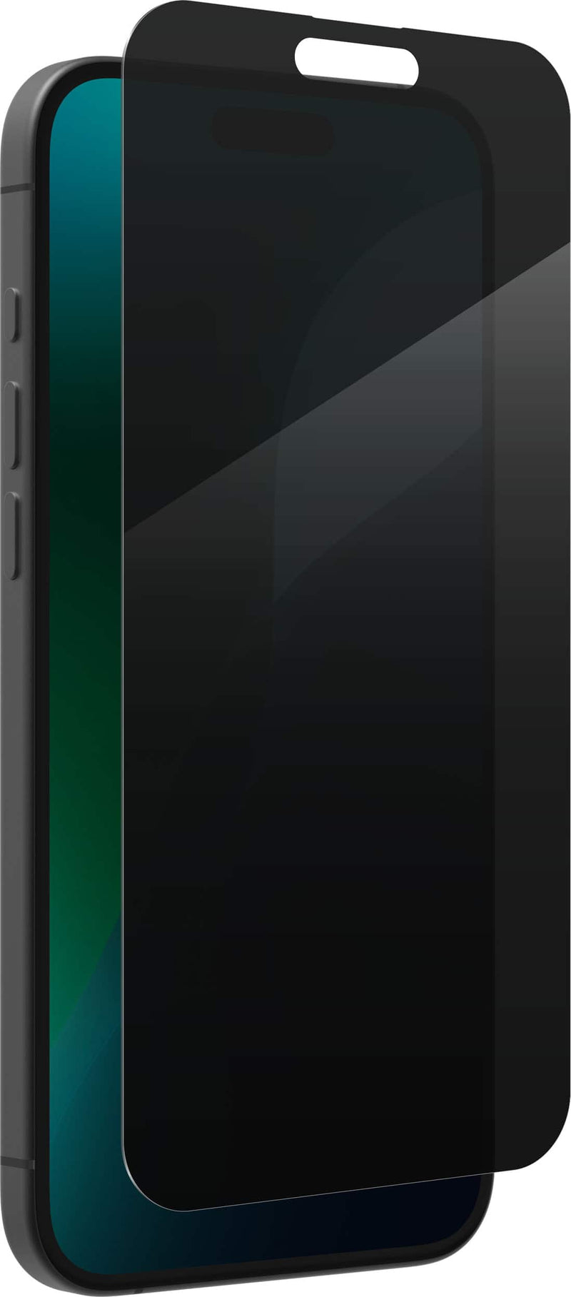 ZAGG - Glass Elite Privacy Screen Protector for Apple iPhone 16 Plus iPhone 15 Plus - Clear