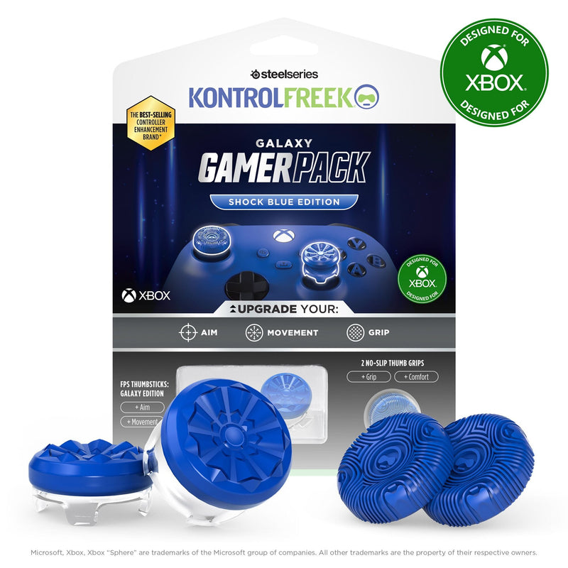KontrolFreek - GamerPack Thumbsticks Xbox/Xbox Series X - Blue