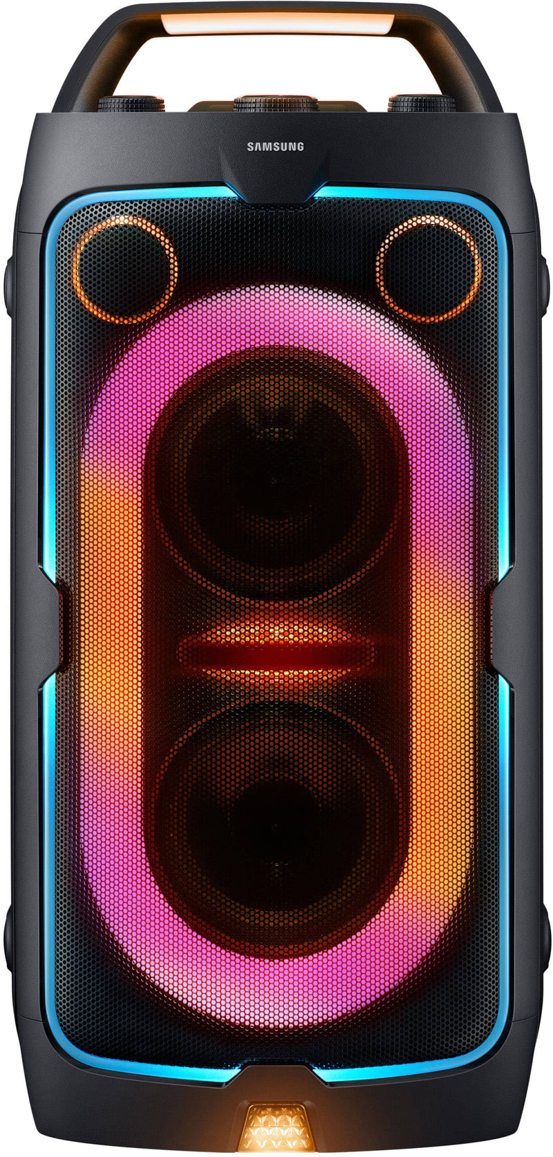 Samsung - MX-ST40F/ZA Sound Tower 160W Portable Party Speaker with Built In Battery - Black