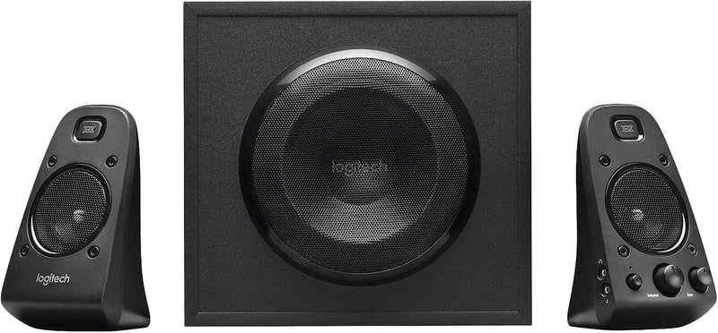 Logitech - Z623 2.1 Speaker System (3-Piece) for PC - Black