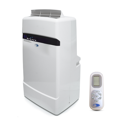 Whynter - 400 Sq. Ft. Portable Air Conditioner and Heater - Frost White