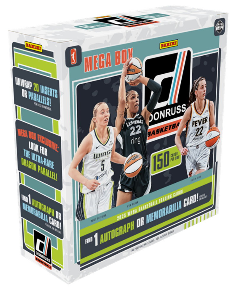 2025 Panini Donruss WNBA Basketball Mega Box