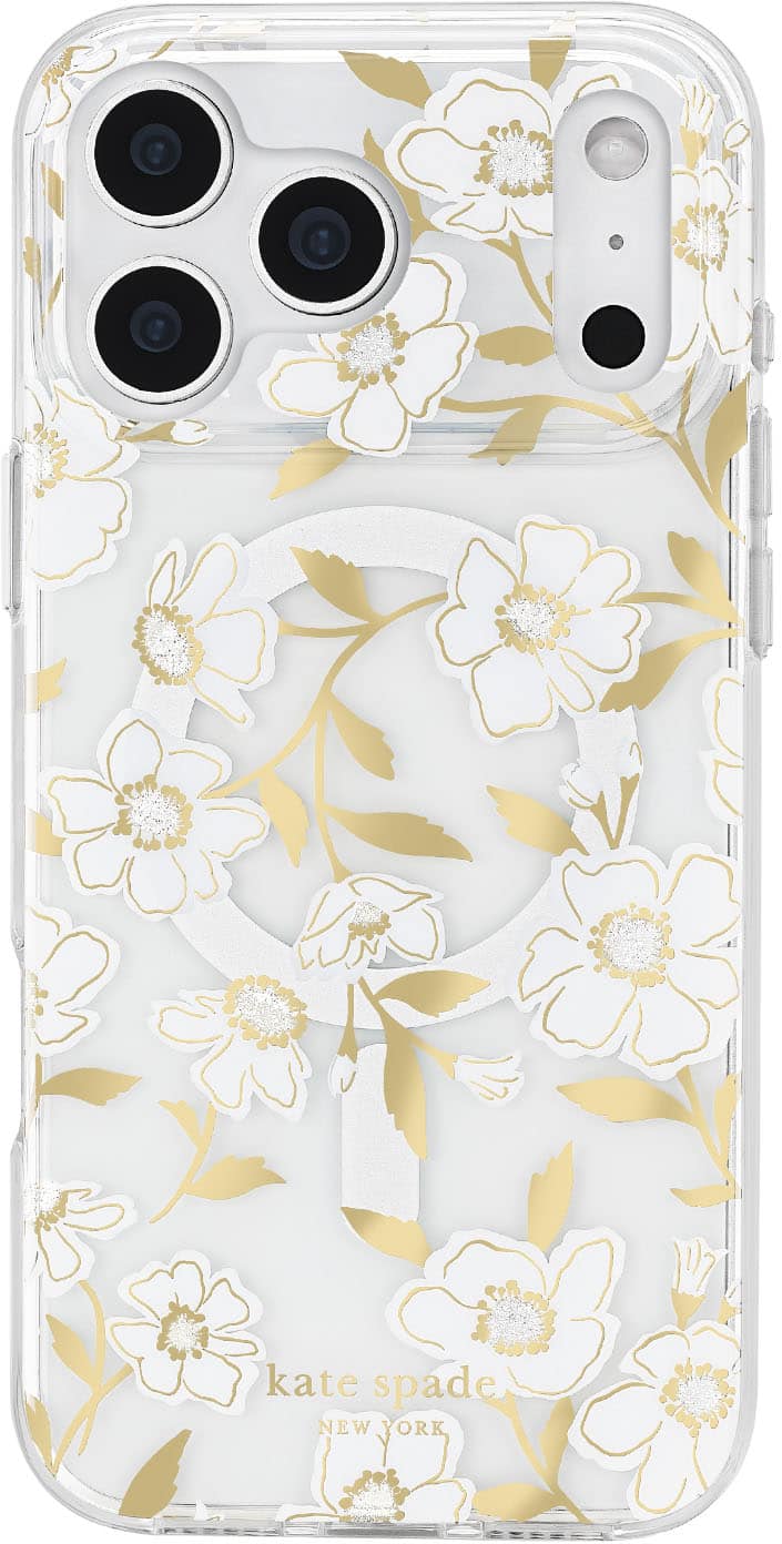 kate spade new york - Protective Case with MagSafe for Apple iPhone 17 Pro Max - Sunshine Floral