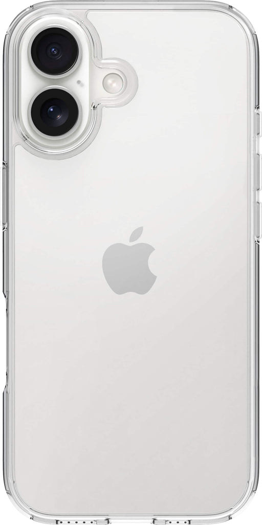 Insignia - Hard-Shell Case for Apple iPhone 17 - Clear