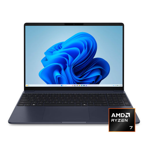 Dell - 15" 2K Touchscreen Laptop - AMD Ryzen 200 Series Ryzen 7 2026- 16GB Memory - 512GB Storage - Celestial Blue