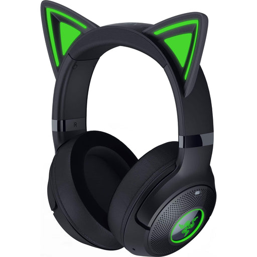 Razer - Kraken Kitty V2 Wireless Gaming Headset for PC Mac Mobile and Tablet - Black