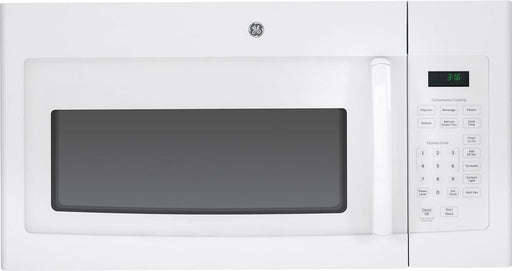 GE - 1.6 Cu. Ft. Over-the-Range Microwave with Charcoal Filter - White