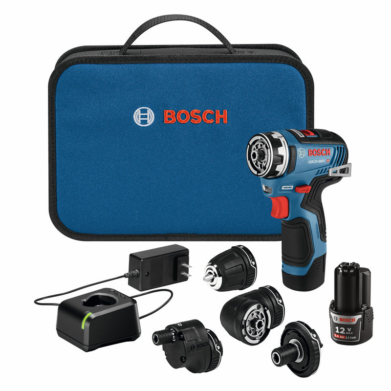 Bosch Chameleon 12-volt 1/4-in Keyless Brushless Right Angle Cordless Drill 2 -Batteries Included, and Charger Included