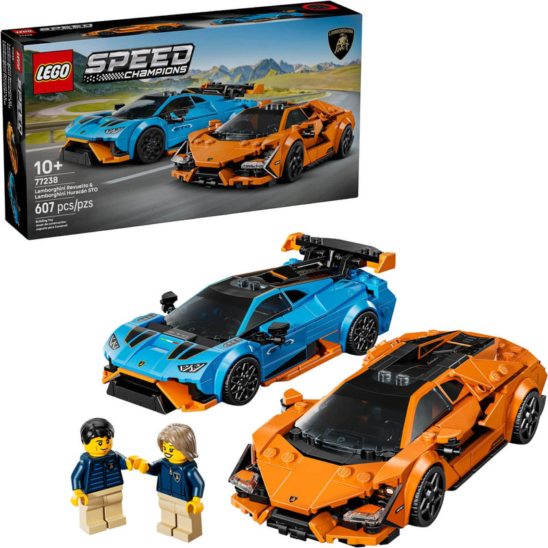 LEGO - Speed Champions Lamborghini Revuelto  Huracán STO 77238