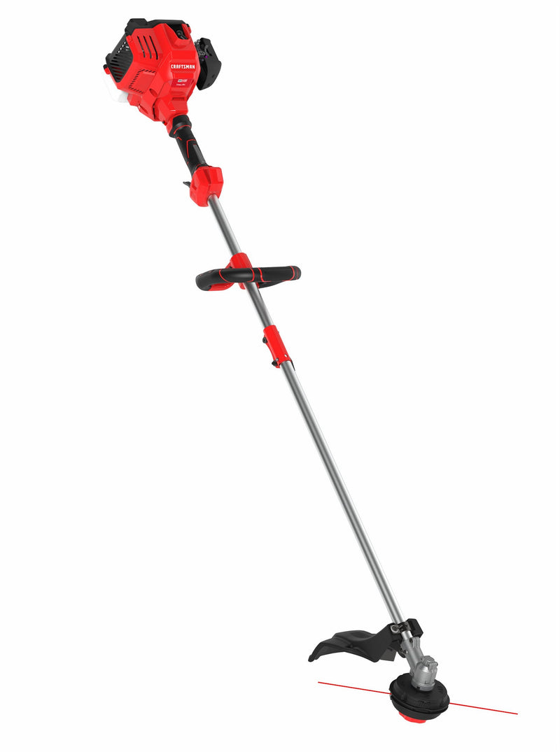 CRAFTSMAN WS2400 27-cc 2-cycle 18-in Straight Shaft Attachment Capable Gas String Trimmer Edger Conversion Capable