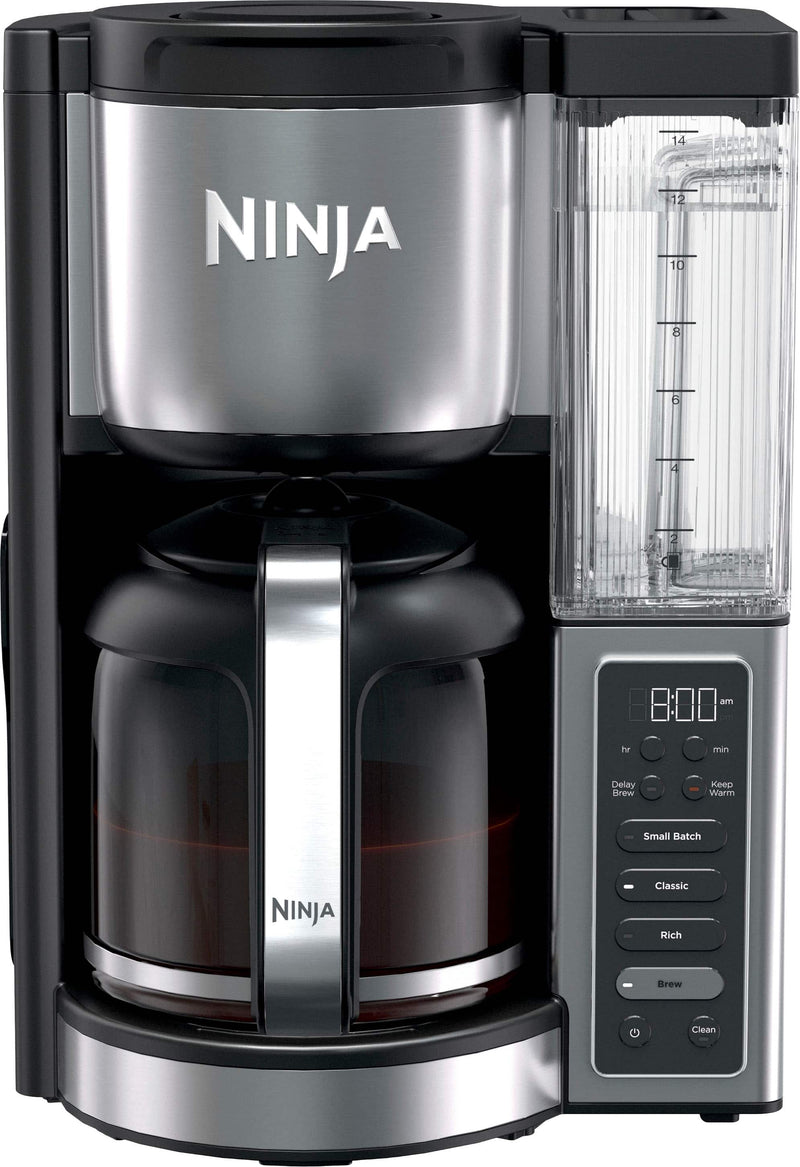 Ninja - Fresh Brew 14-Cup Programmable Coffee Maker - Stainless Steel