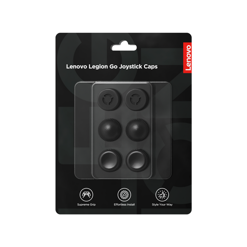 Lenovo - Legion Go Joystick Caps - Eclipse Black
