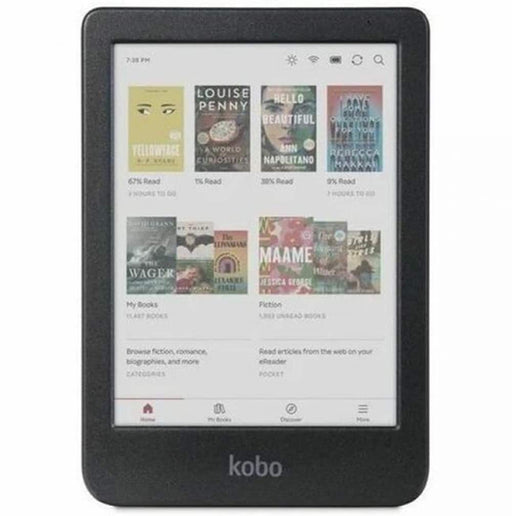 Kobo - Clara Color  eReader  6" E Ink Kaleido 3 Color Display with ComfortLight PRO  Waterproof  16GB - 2024 - Black