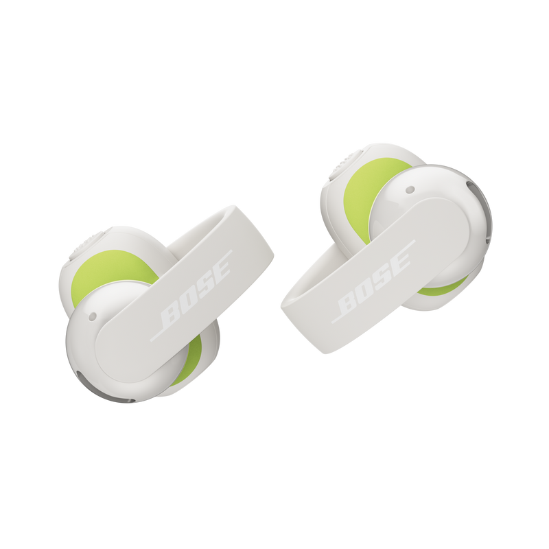 Bose - Sport Open Earbuds Wireless Bluetooth Open-ear Running Earbuds with Secure Fit and IP54 Sweat Resistance - White Smoke