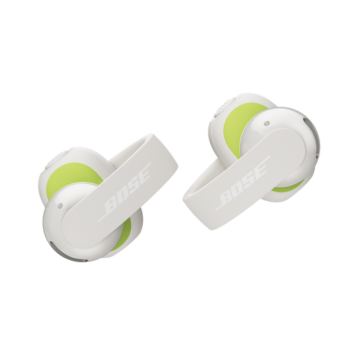 Bose - Sport Open Earbuds Wireless Bluetooth Open-ear Running Earbuds with Secure Fit and IP54 Sweat Resistance - White Smoke