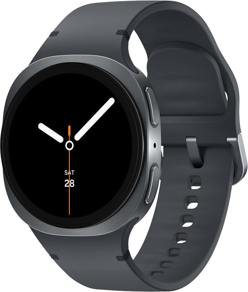 Samsung - Galaxy Watch8 Aluminum Smartwatch 40mm BT - Graphite - (2025)