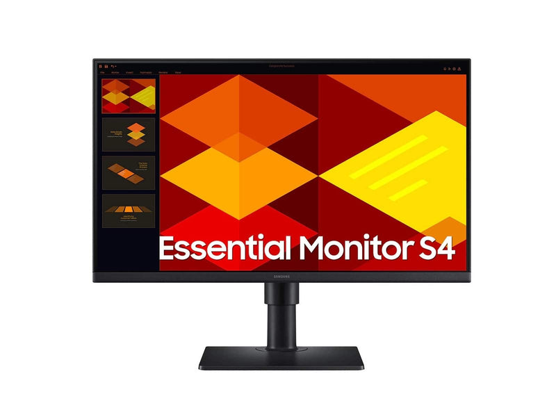 Samsung - 24" (S40GD) IPS FHD Borderless Business Monitor (DisplayPort HDMI USB) - Black