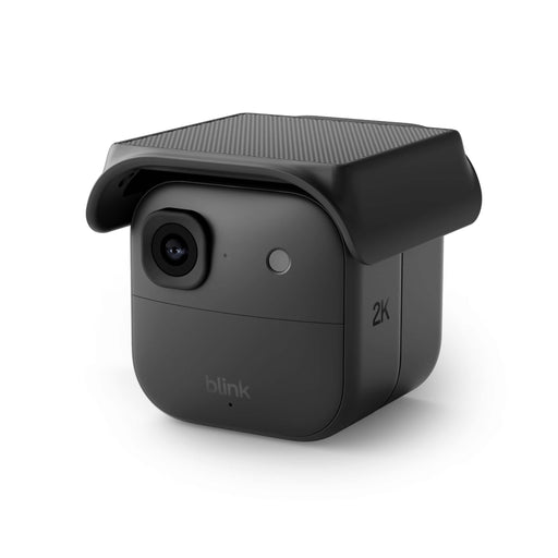Blink - Solaris 2K+ — Solar-powered wireless smart security camera runs in as little as 45 minutes of direct sun Add on - Black